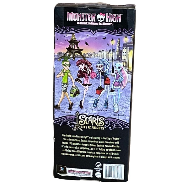 Monster High Deuce Gorgon Scaris City of Frights Doll 2012Mattel NEW! - Picture 3 of 3